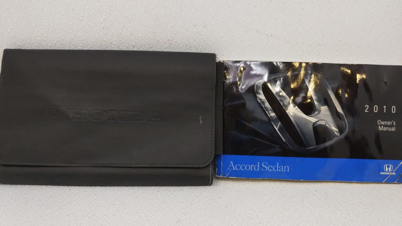 2010 Honda Accord Owners Manual Book Guide OEM Used Auto Parts - Oemusedautoparts1.com