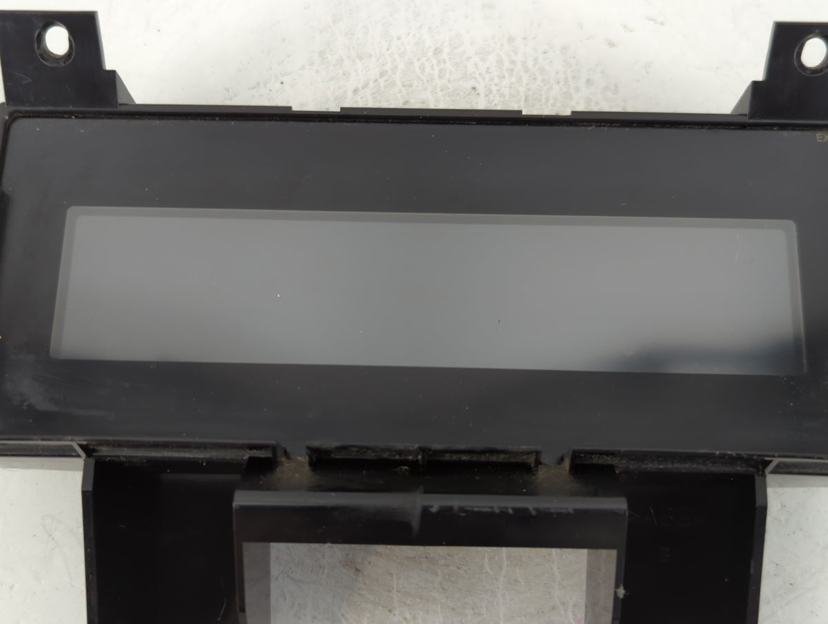 2010-2010 Honda Accord Information Radio Display Screen - Oemusedautoparts1.com