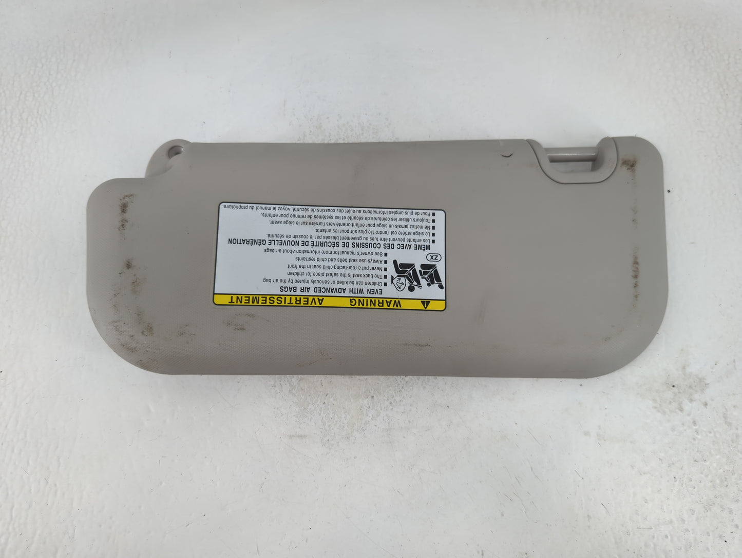 2010-2011 Honda Accord Sun Visor Shade Replacement Passenger Right Mirror Fits Fits 2010 2011 OEM Used Auto Parts - Oemuseda