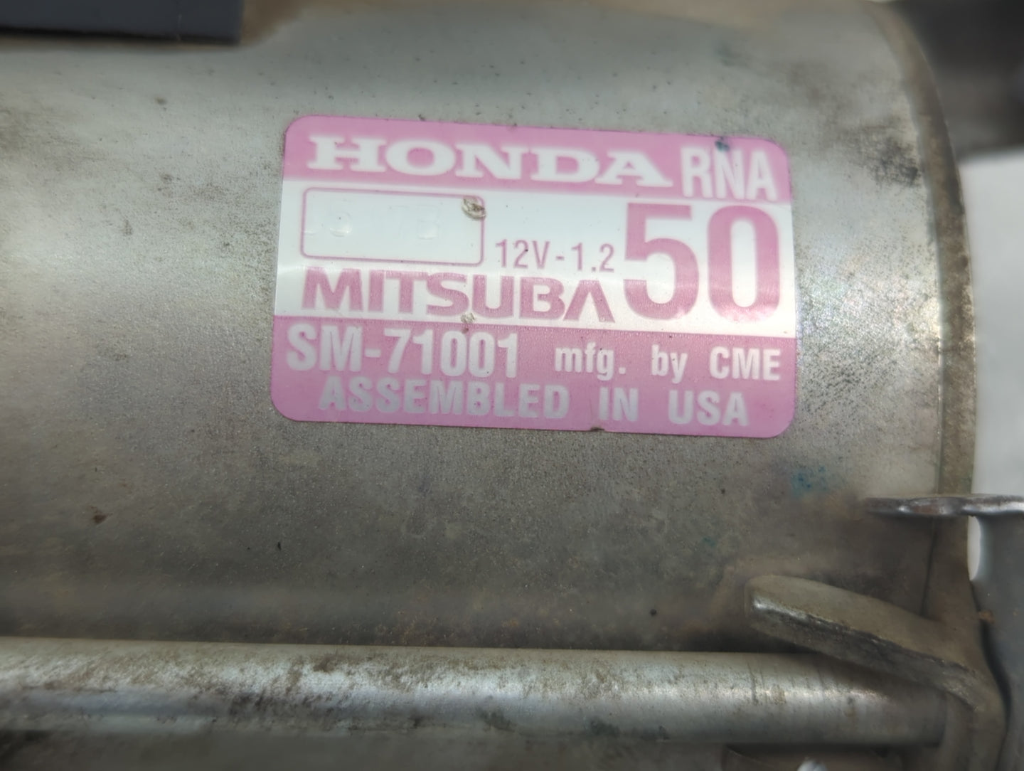 2006-2011 Honda Civic Car Starter Motor Solenoid OEM P/N:SM-71001 Fits Fits 2006 2007 2008 2009 2010 2011 OEM Used Auto Part