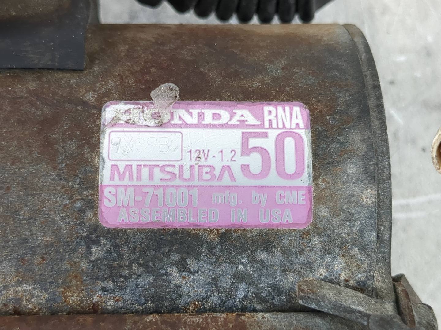 2007-2011 Honda Civic Car Starter Motor Solenoid OEM P/N:SM-71001 Fits Fits 2007 2008 2009 2010 2011 OEM Used Auto Parts - O