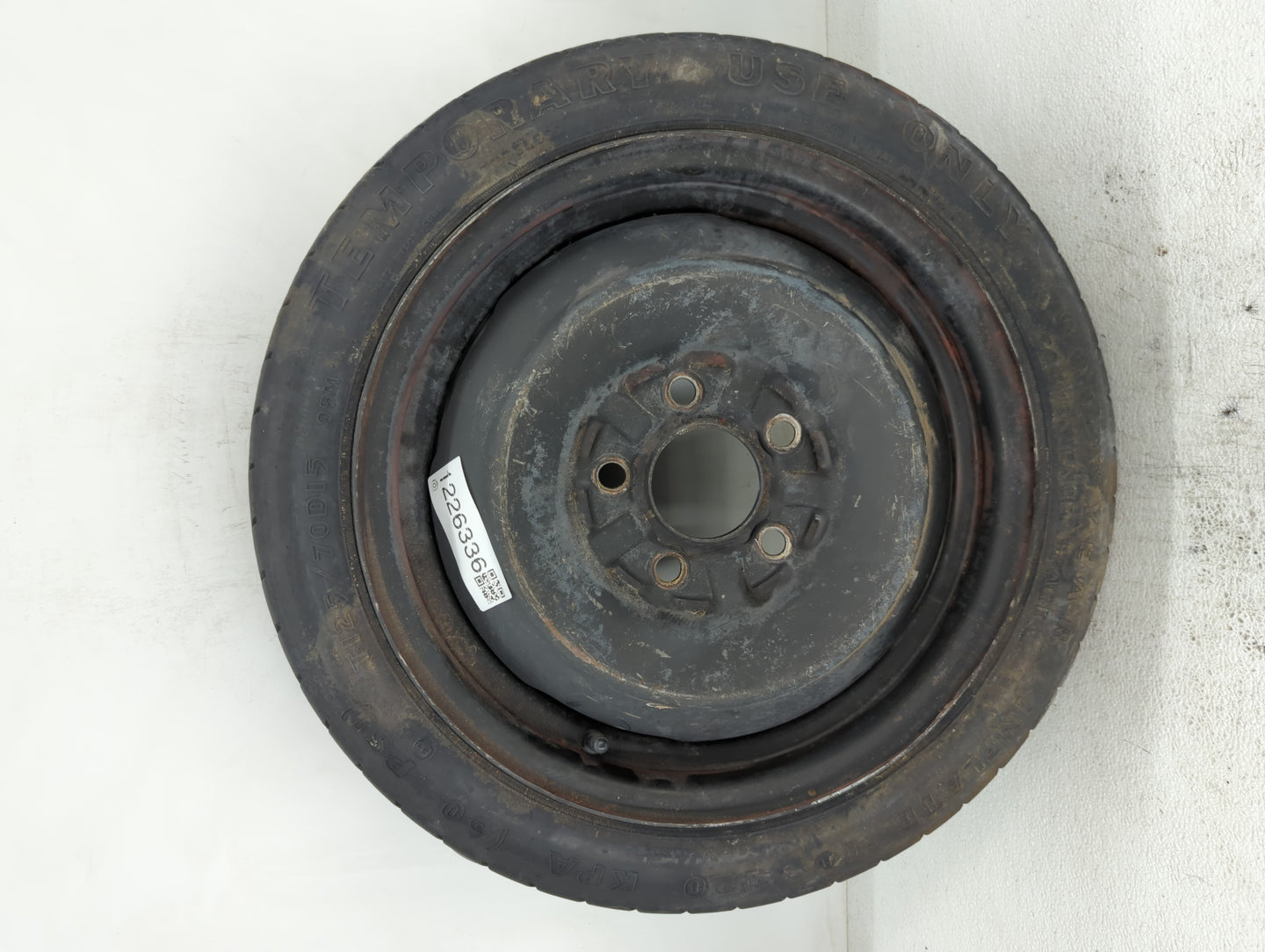 2006-2011 Honda Civic Spare Donut Tire Wheel Rim Oem - Oemusedautoparts1.com