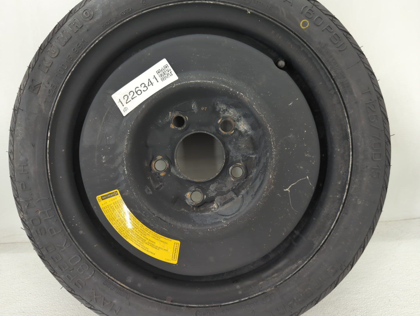 2006-2011 Honda Civic Spare Donut Tire Wheel Rim Oem - Oemusedautoparts1.com