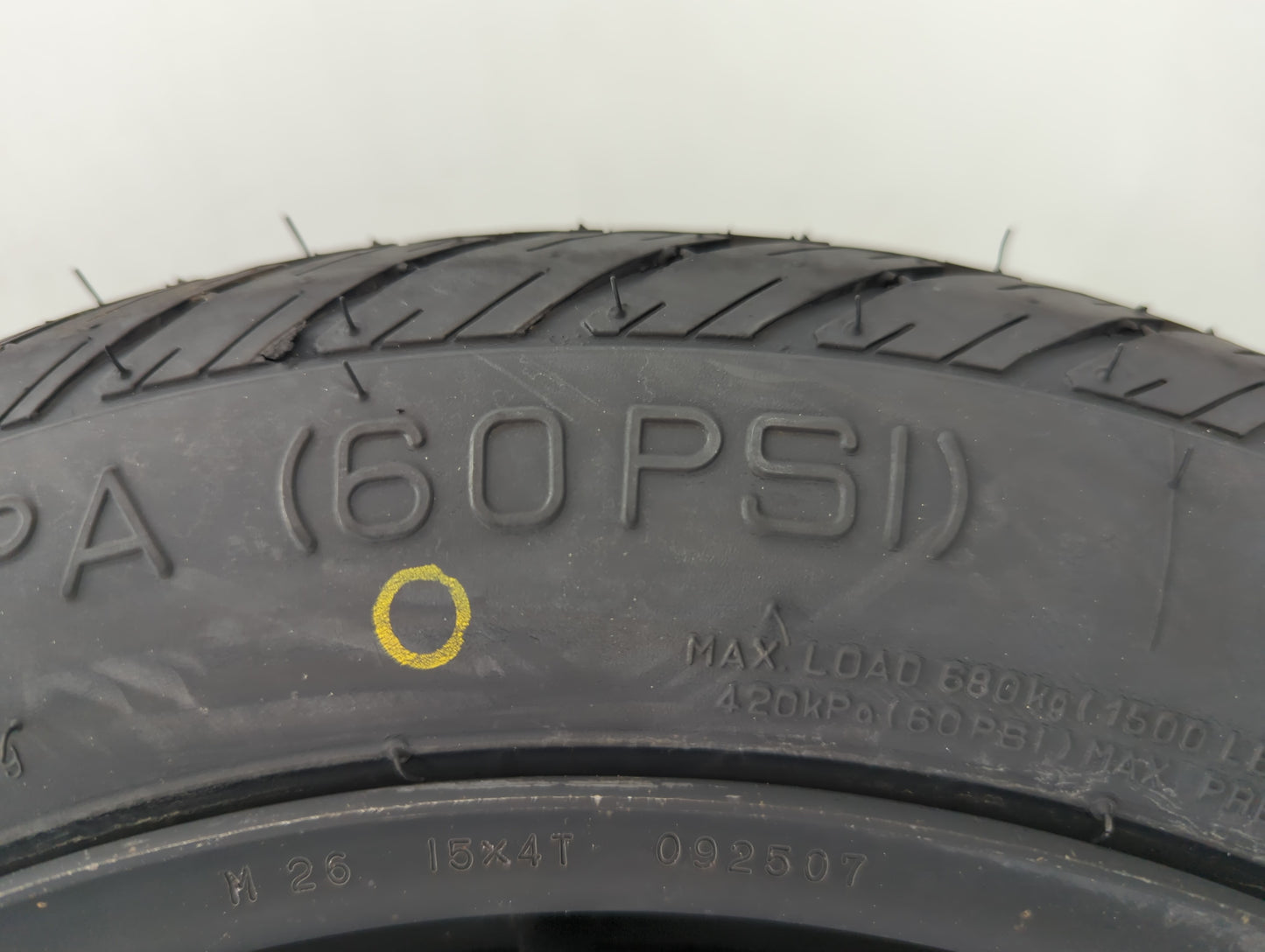 2006-2011 Honda Civic Spare Donut Tire Wheel Rim Oem - Oemusedautoparts1.com