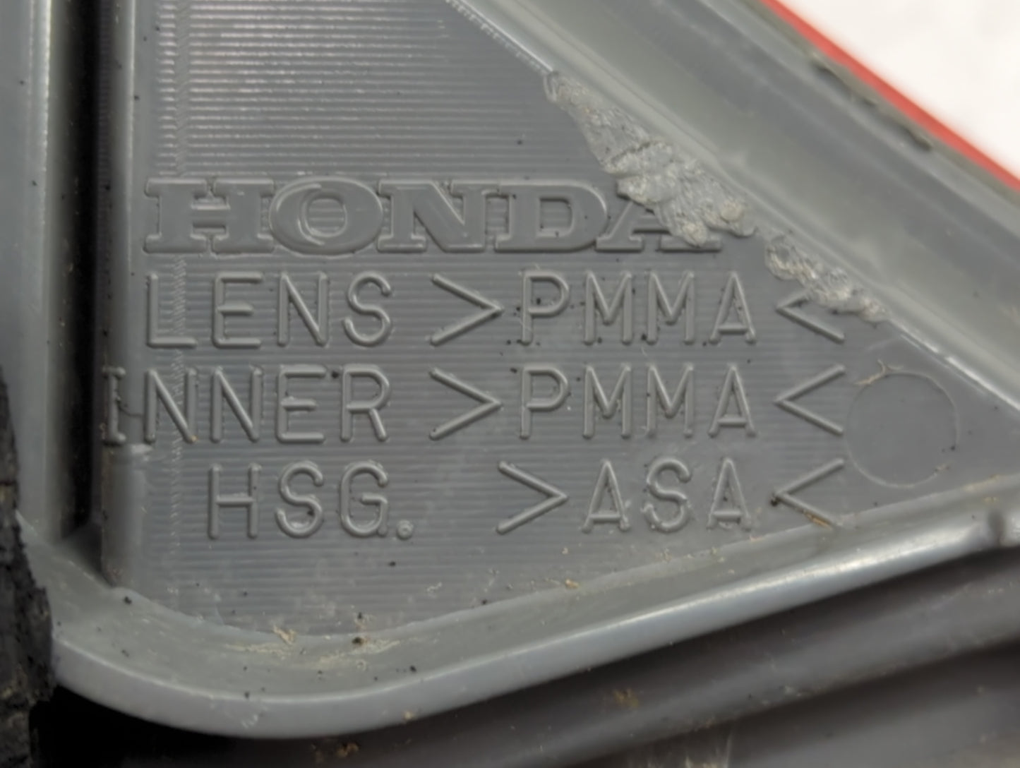2006-2011 Honda Civic Tail Light Assembly Passenger Right OEM Fits Fits 2006 2007 2008 2009 2010 2011 OEM Used Auto Parts - 