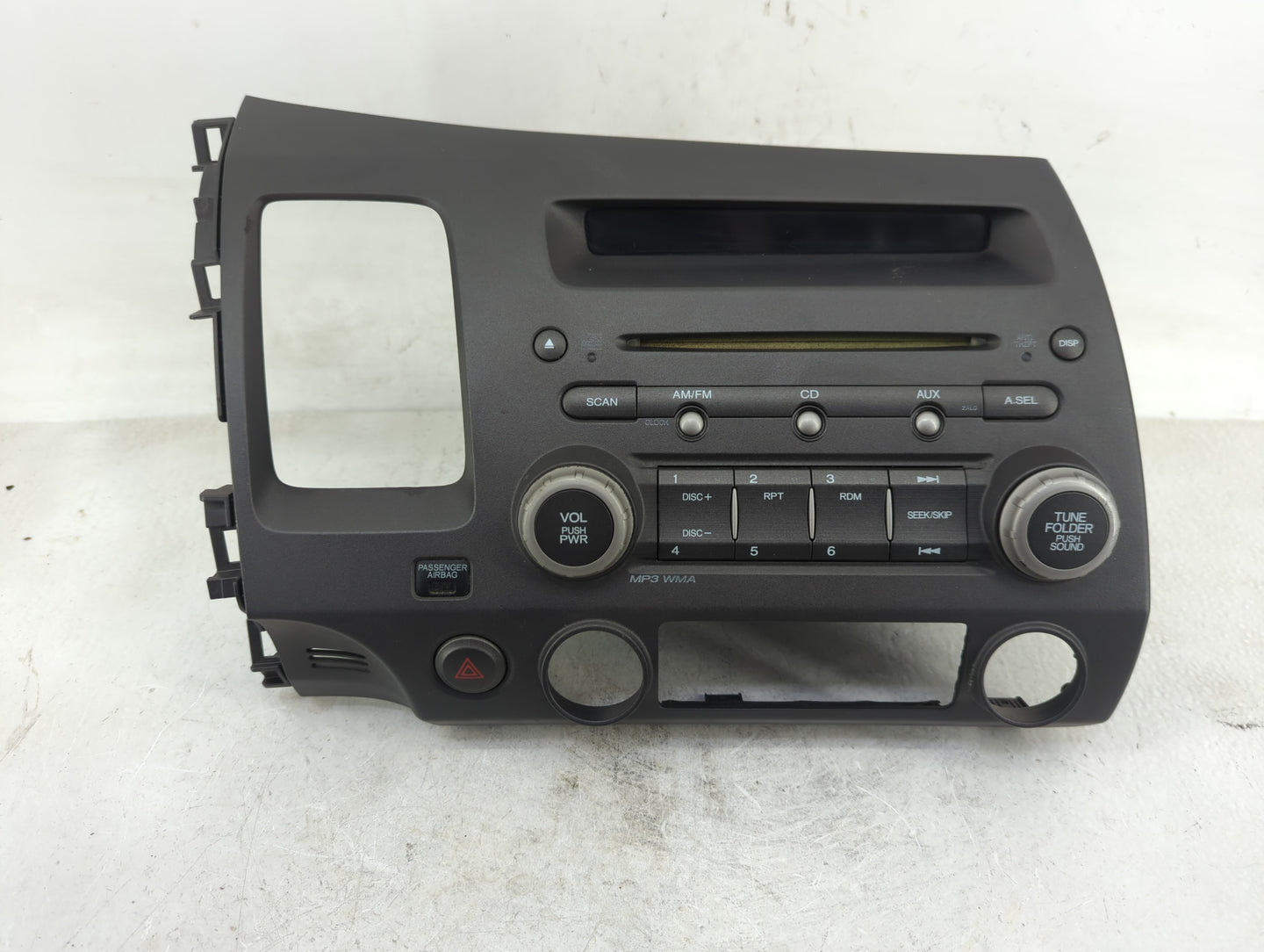 2006-2011 Honda Civic Radio AM FM Cd Player Receiver Replacement P/N:39100-SNA-A620-M1 Fits Fits 2006 2007 2008 2009 2010 20