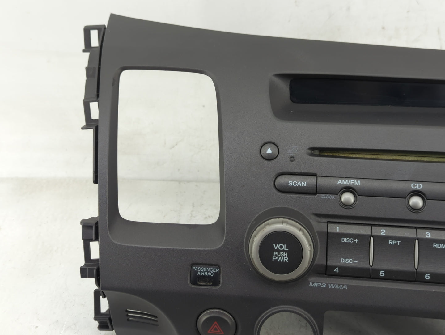 2006-2011 Honda Civic Radio AM FM Cd Player Receiver Replacement P/N:39100-SNA-A620-M1 Fits Fits 2006 2007 2008 2009 2010 20