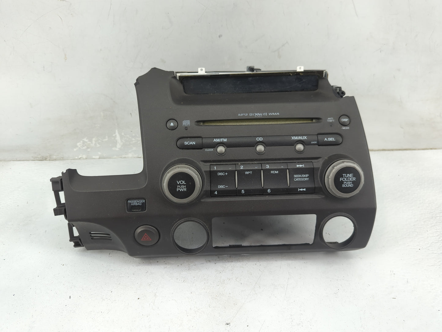 2006-2011 Honda Civic Radio AM FM Cd Player Receiver Replacement P/N:39101-SNA-A510-M1 Fits Fits 2006 2007 2008 2009 2010 20