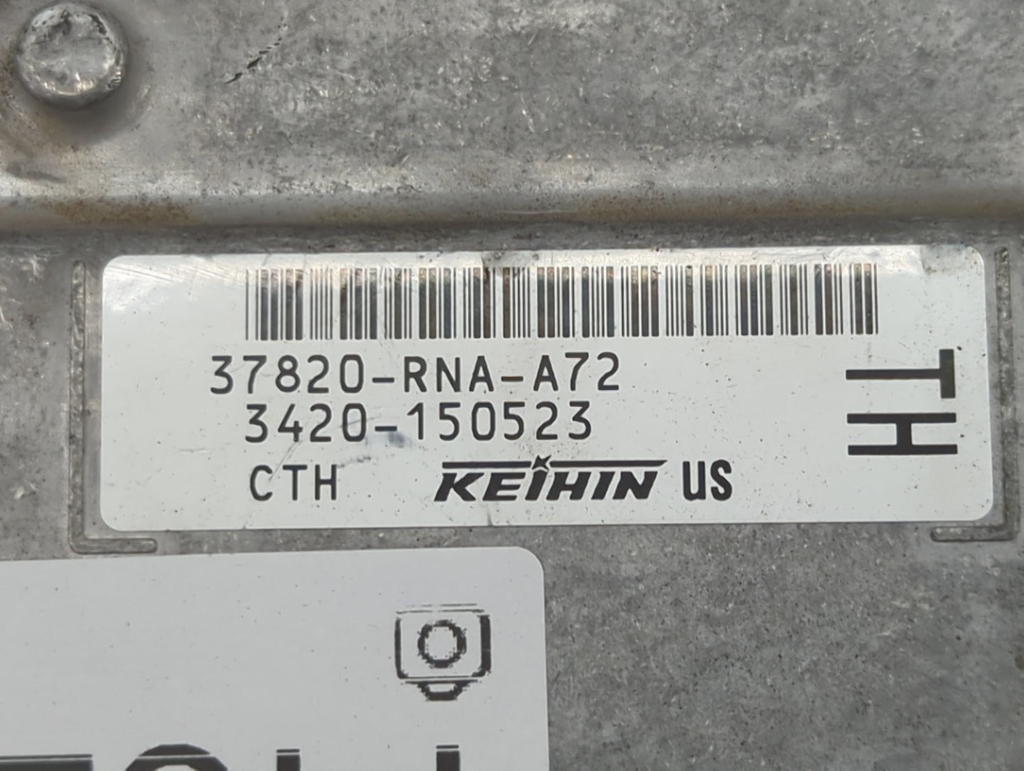 2009-2011 Honda Civic PCM Engine Control Computer ECU ECM PCU OEM P/N:37820-RNA-A72 Fits Fits 2009 2010 2011 OEM Used Auto P