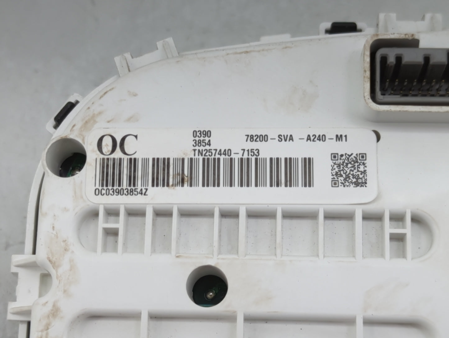 2006-2011 Honda Civic Instrument Cluster Speedometer Gauges P/N:78200-SVA-A240-M1 TN257440-7153 Miles: Fits OEM Used Auto Pa