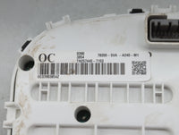 2006-2011 Honda Civic Instrument Cluster Speedometer Gauges P/N:78200-SVA-A240-M1 TN257440-7153 Miles: Fits OEM Used Auto Pa