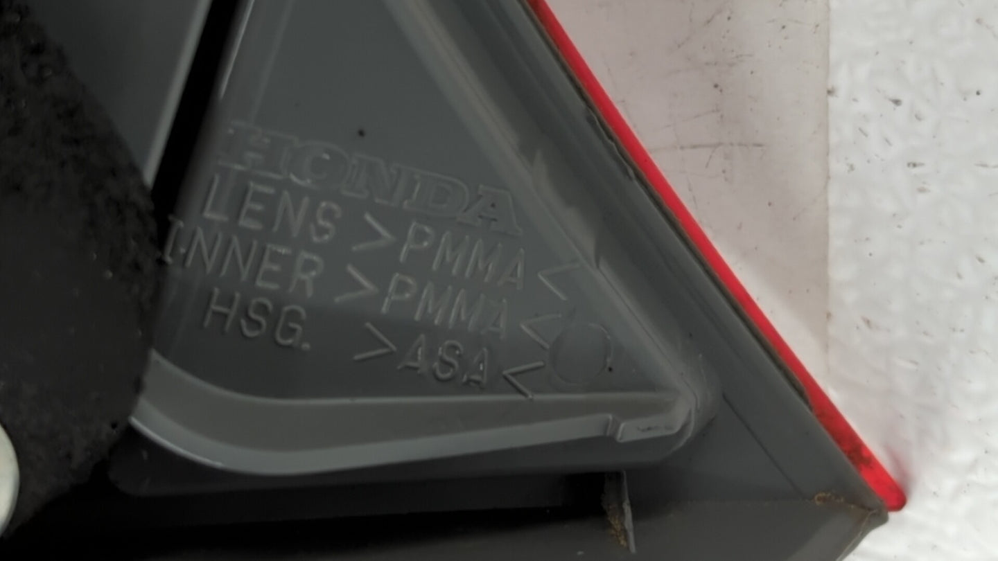 2006-2011 Honda Civic Tail Light Assembly Passenger Right OEM Fits Fits 2006 2007 2008 2009 2010 2011 OEM Used Auto Parts - 