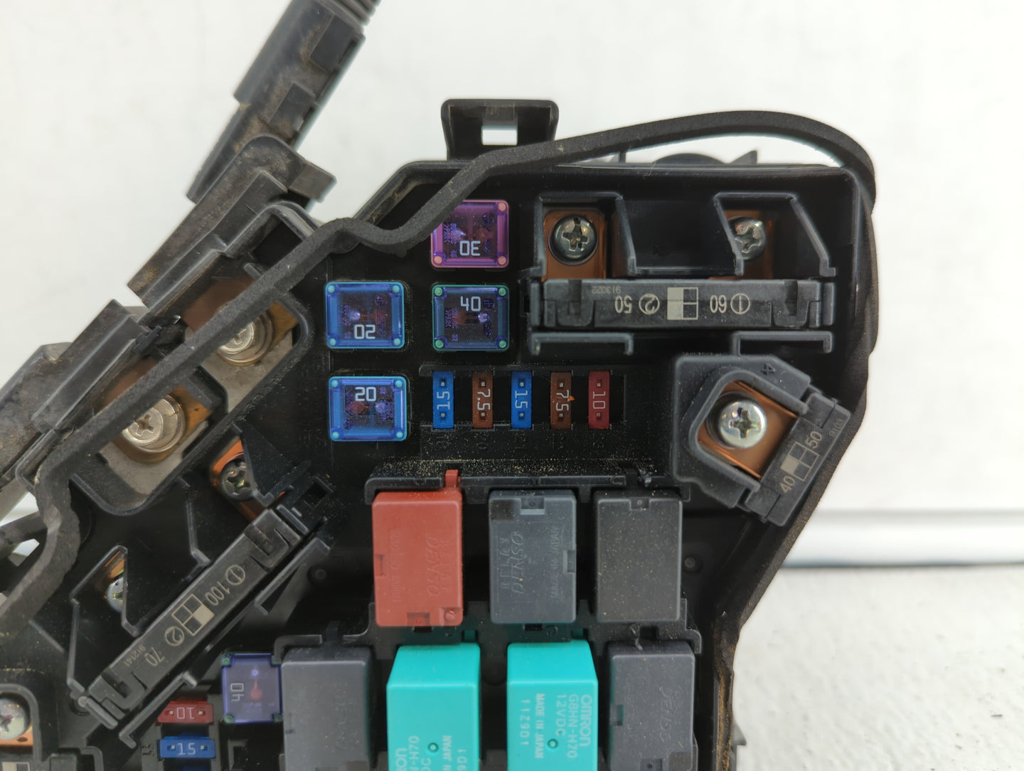 2009-2011 Honda Civic Fusebox Fuse Box Panel Relay Module P/N:SND-J112 Fits Fits 2009 2010 2011 OEM Used Auto Parts - Oemuse