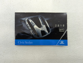 compare product 2010 Honda Civic Owners Manual Book Guide OEM Used Auto Parts