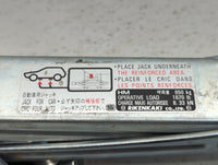 2010 Honda Civic Spare Scissor Car Jack 460399 - Oemusedautoparts1.com