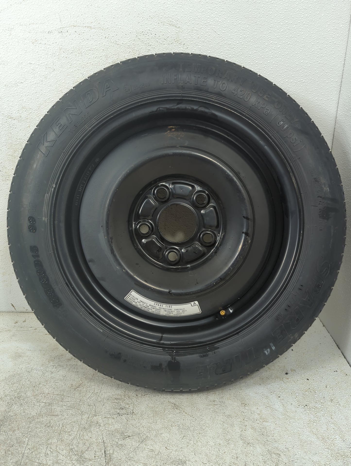 2010 Honda Civic Spare Donut Tire Wheel Rim Oem - Oemusedautoparts1.com