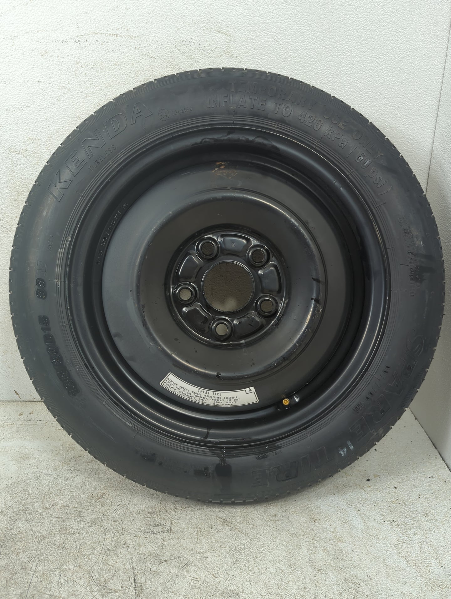 2010 Honda Civic Spare Donut Tire Wheel Rim Oem - Oemusedautoparts1.com