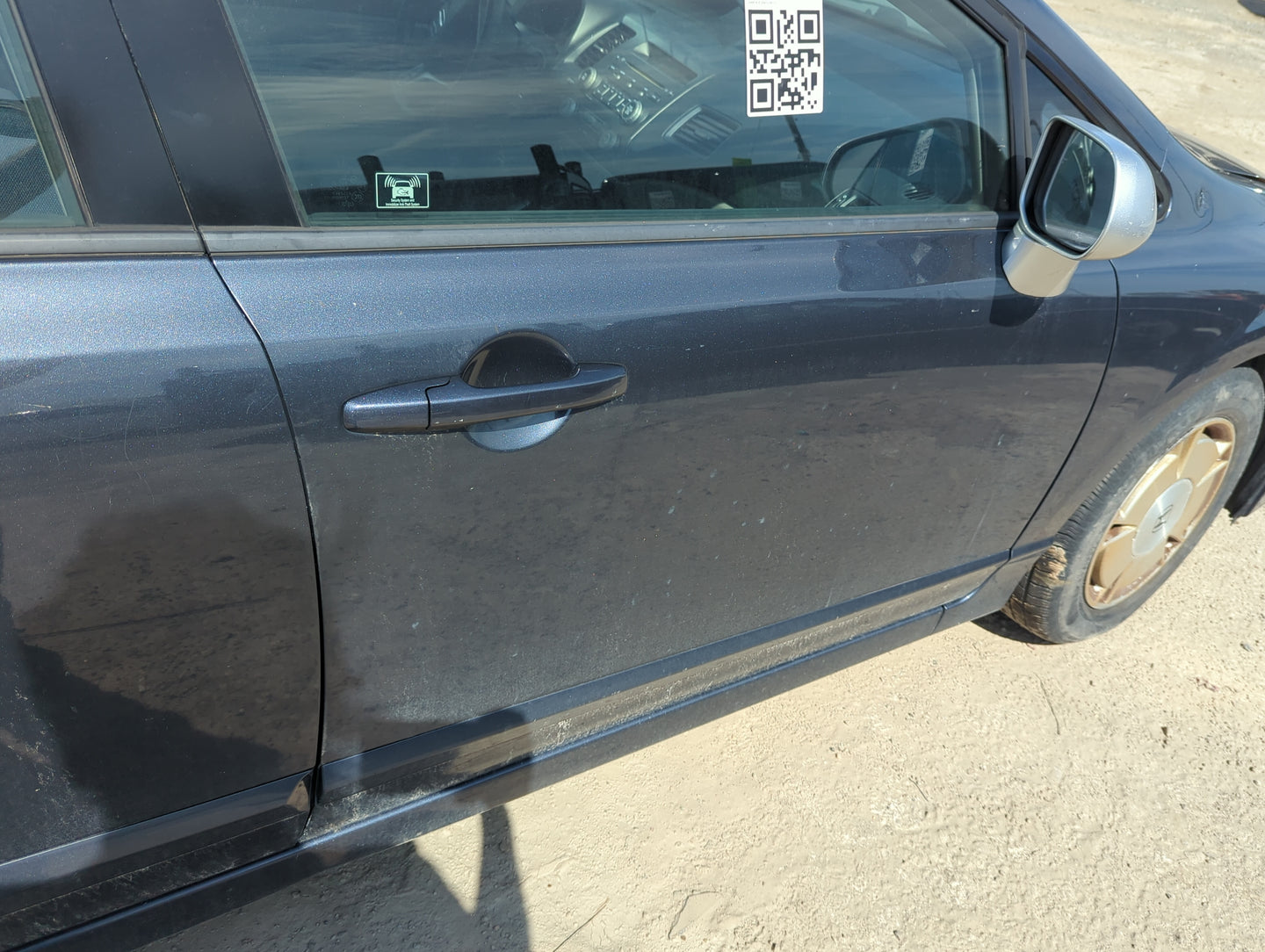 2006-2011 Honda Civic Passenger Front Door Oem 5012106 - Oemusedautoparts1.com