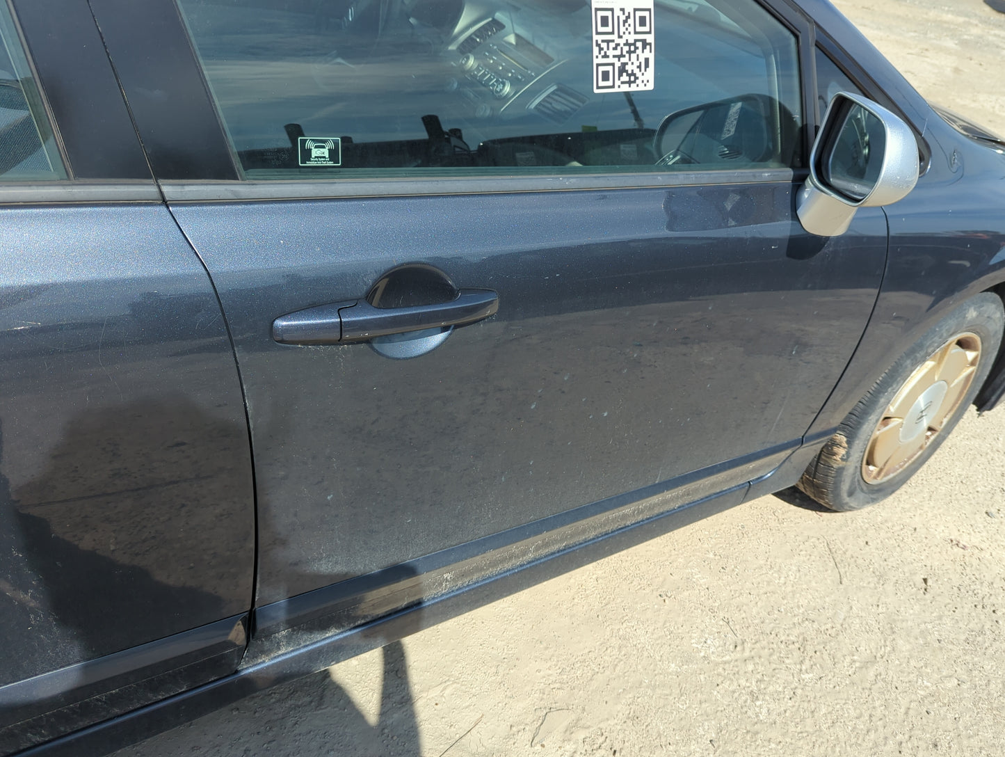 2006-2011 Honda Civic Passenger Front Door Oem 5012106 - Oemusedautoparts1.com