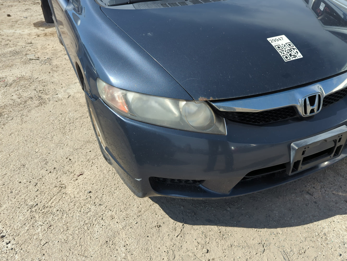 2009-2011 Honda Civic Front Bumper - Oem - Oemusedautoparts1.com