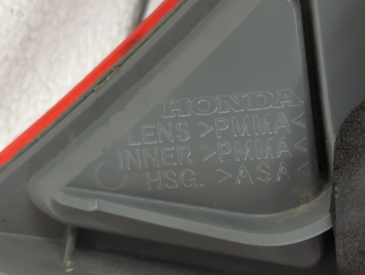 2006-2011 Honda Civic Tail Light Assembly Driver Left OEM Fits Fits 2006 2007 2008 2009 2010 2011 OEM Used Auto Parts - Oemu