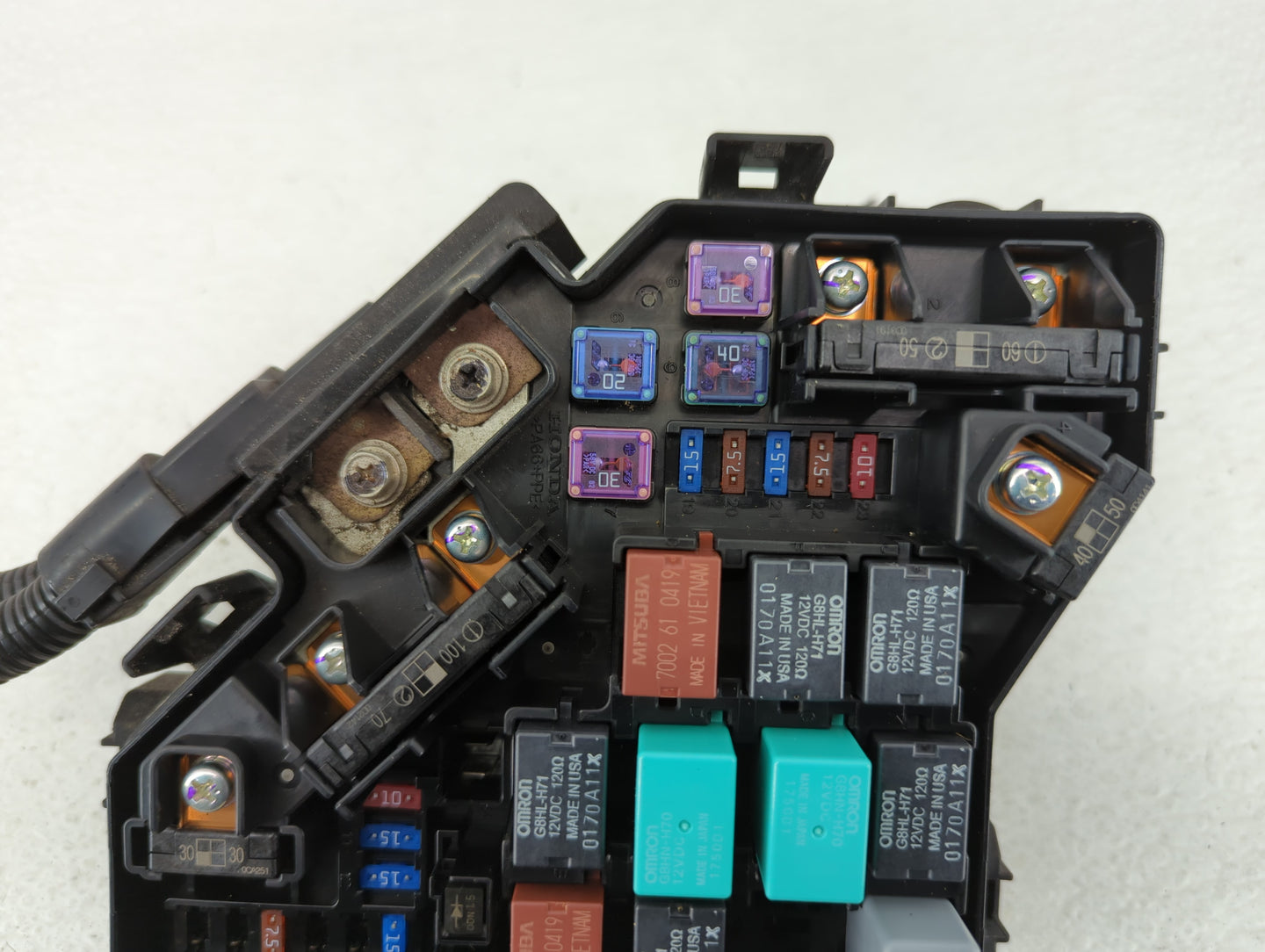 2008-2011 Honda Civic Fusebox Fuse Box Panel Relay Module P/N:SNA-A312 Fits Fits 2008 2009 2010 2011 OEM Used Auto Parts - O