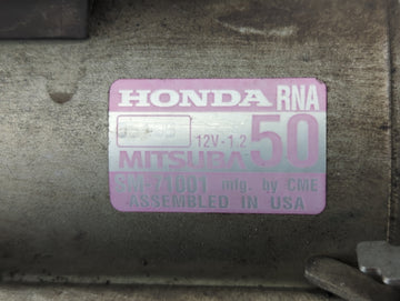 2006-2011 Honda Civic Car Starter Motor Solenoid OEM Fits Fits 2006 2007 2008 2009 2010 2011 OEM Used Auto Parts