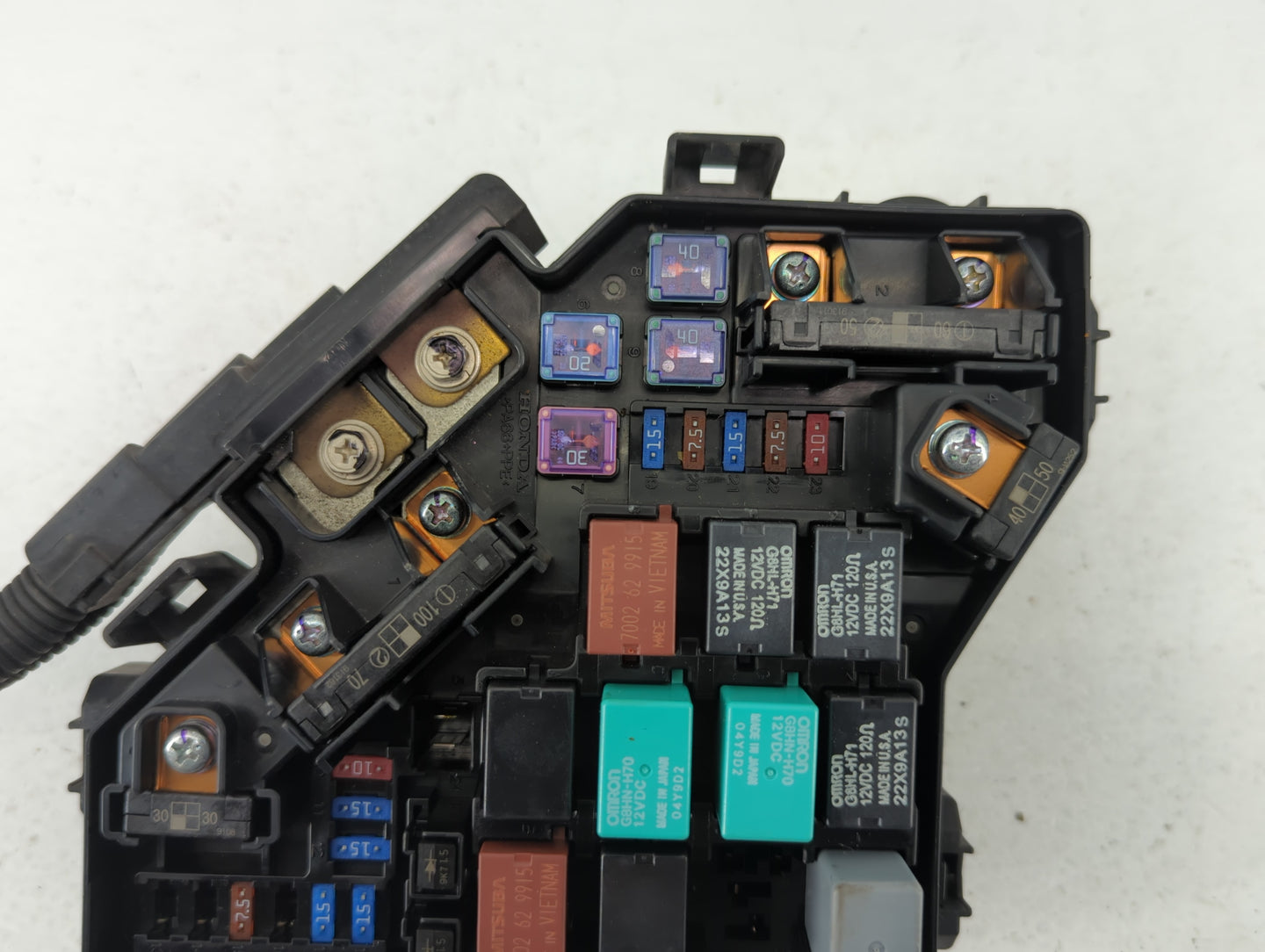 2008-2011 Honda Civic Fusebox Fuse Box Panel Relay Module P/N:VA53KSY95 091110 091110, SVA-A031 Fits Fits 2008 2009 2010 201