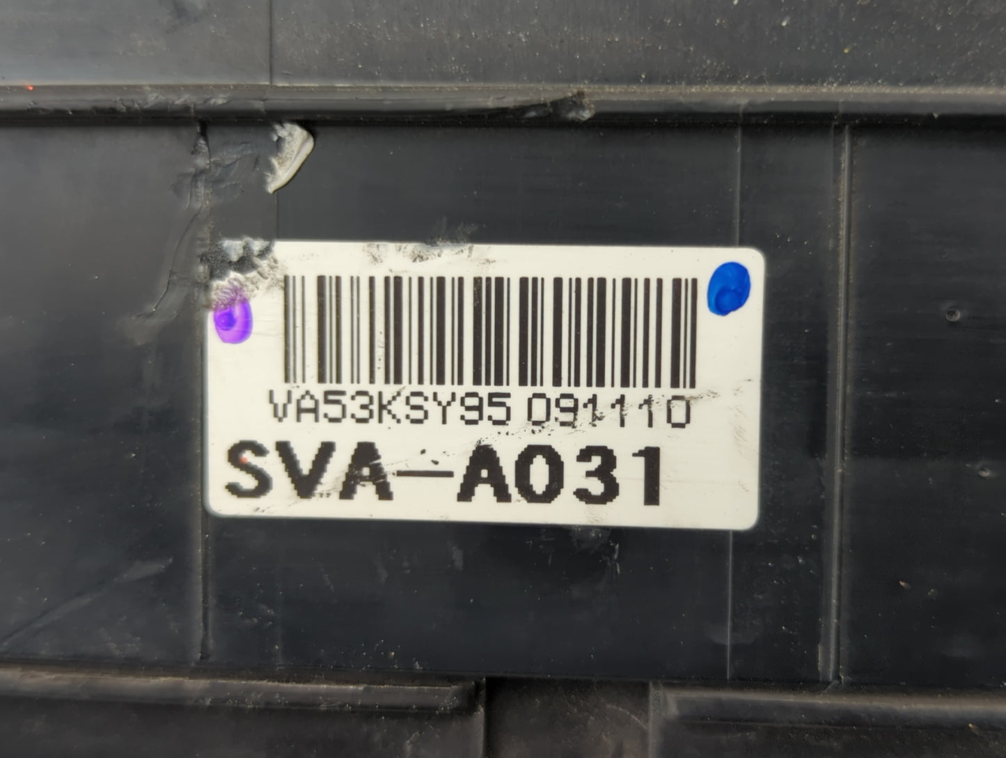 2008-2011 Honda Civic Fusebox Fuse Box Panel Relay Module P/N:VA53KSY95 091110 091110, SVA-A031 Fits Fits 2008 2009 2010 201
