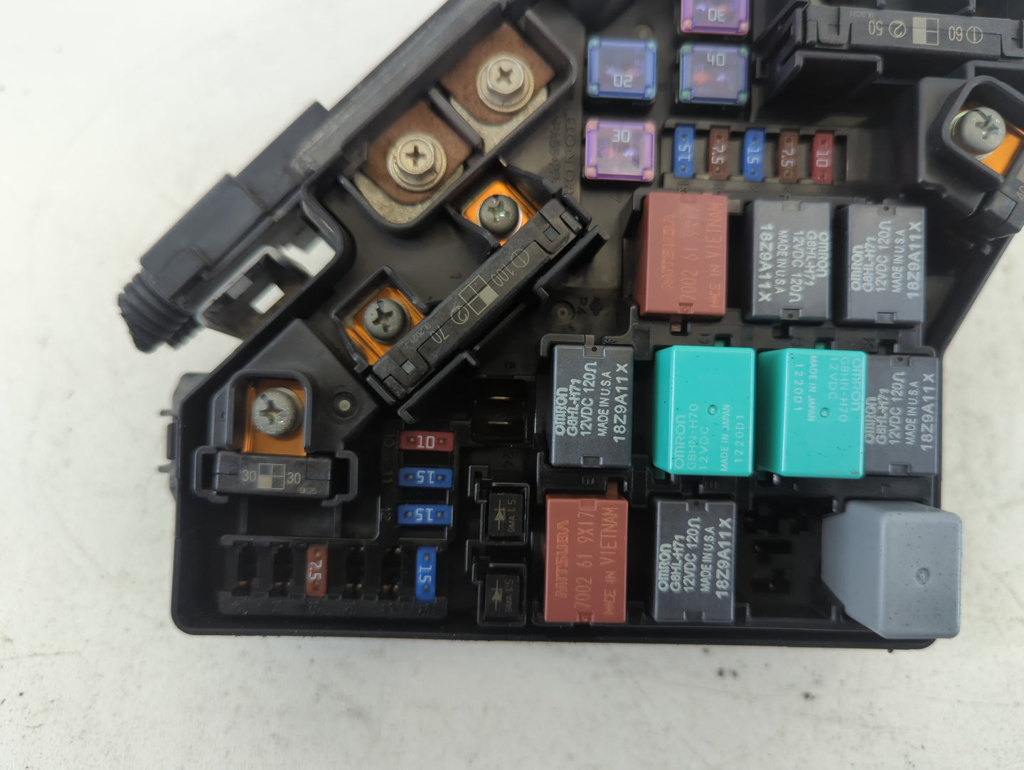 2008-2011 Honda Civic Fusebox Fuse Box Panel Relay Module P/N:SNA-A312 Fits Fits 2008 2009 2010 2011 OEM Used Auto Parts - O