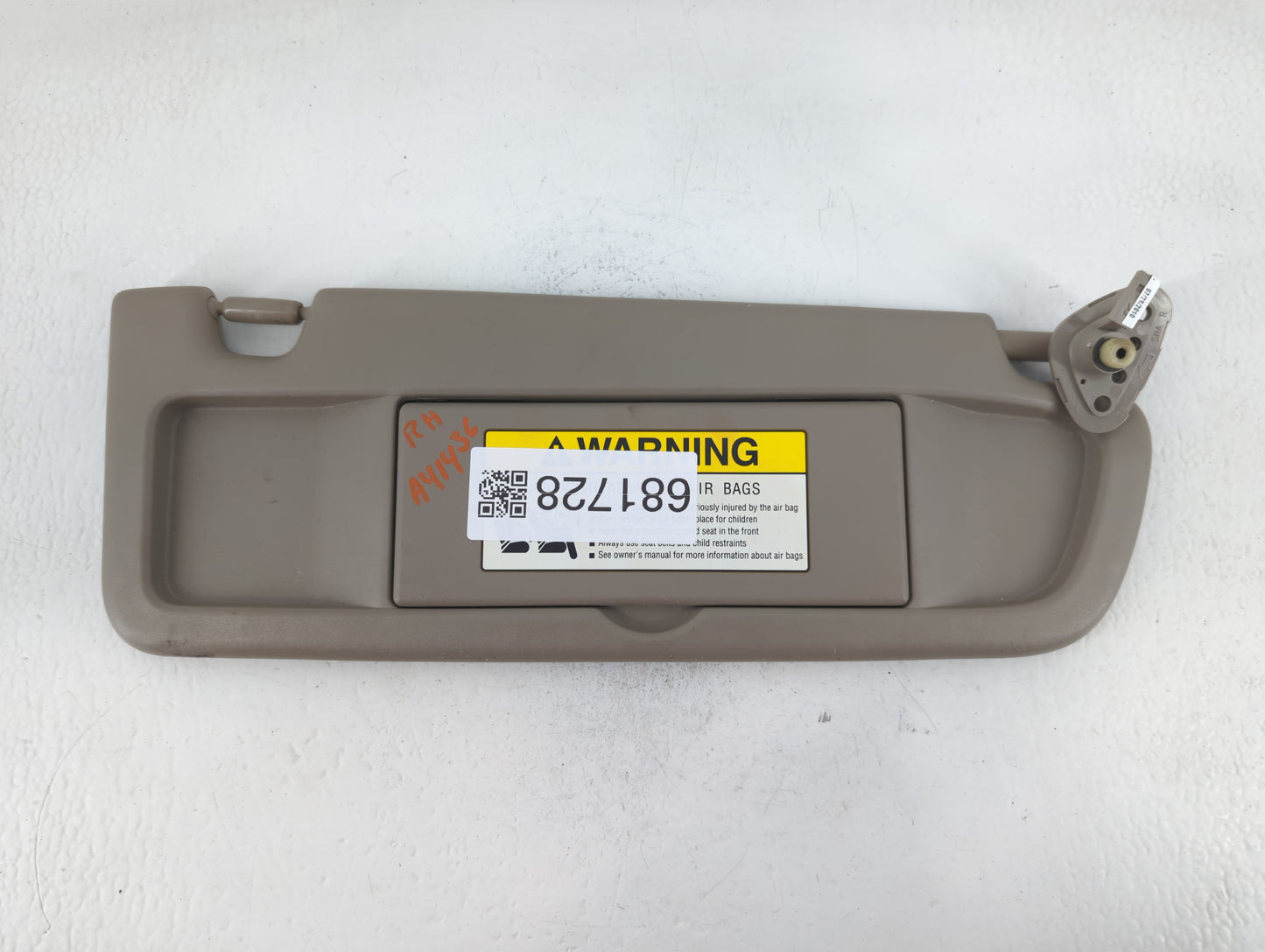 2006-2011 Honda Civic Sun Visor Shade Replacement Passenger Right Mirror Fits Fits 2006 2007 2008 2009 2010 2011 OEM Used Au