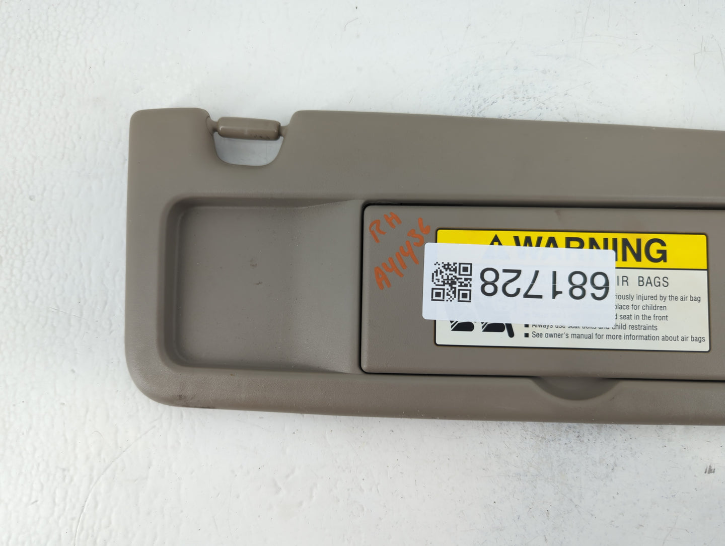 2006-2011 Honda Civic Sun Visor Shade Replacement Passenger Right Mirror Fits Fits 2006 2007 2008 2009 2010 2011 OEM Used Au