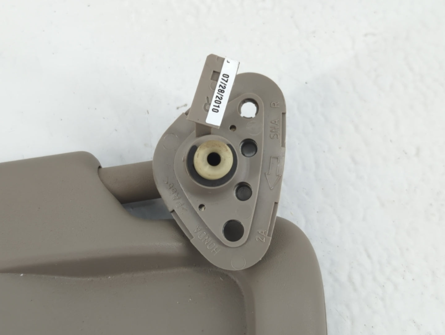 2006-2011 Honda Civic Sun Visor Shade Replacement Passenger Right Mirror Fits Fits 2006 2007 2008 2009 2010 2011 OEM Used Au