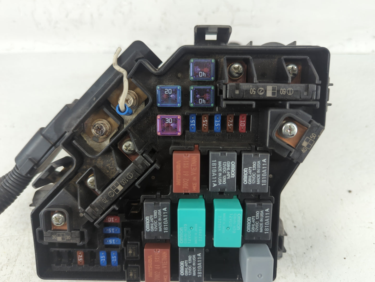 2008-2011 Honda Civic Fusebox Fuse Box Panel Relay Module P/N:SVA-A031 Fits Fits 2008 2009 2010 2011 OEM Used Auto Parts - O