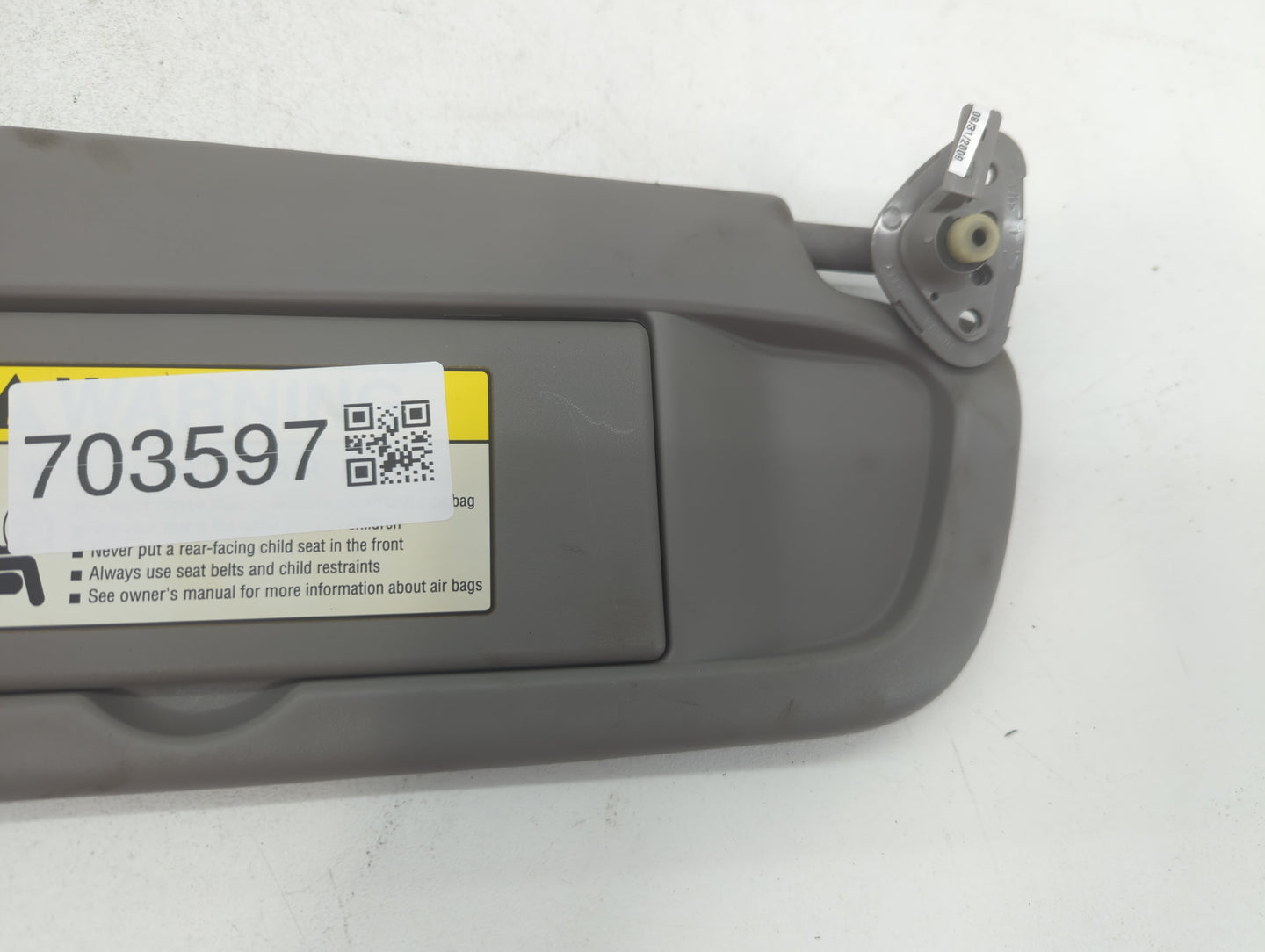 2006-2011 Honda Civic Sun Visor Shade Replacement Passenger Right Mirror Fits Fits 2006 2007 2008 2009 2010 2011 OEM Used Au