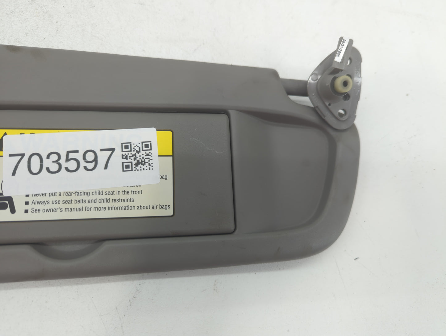 2006-2011 Honda Civic Sun Visor Shade Replacement Passenger Right Mirror Fits Fits 2006 2007 2008 2009 2010 2011 OEM Used Au