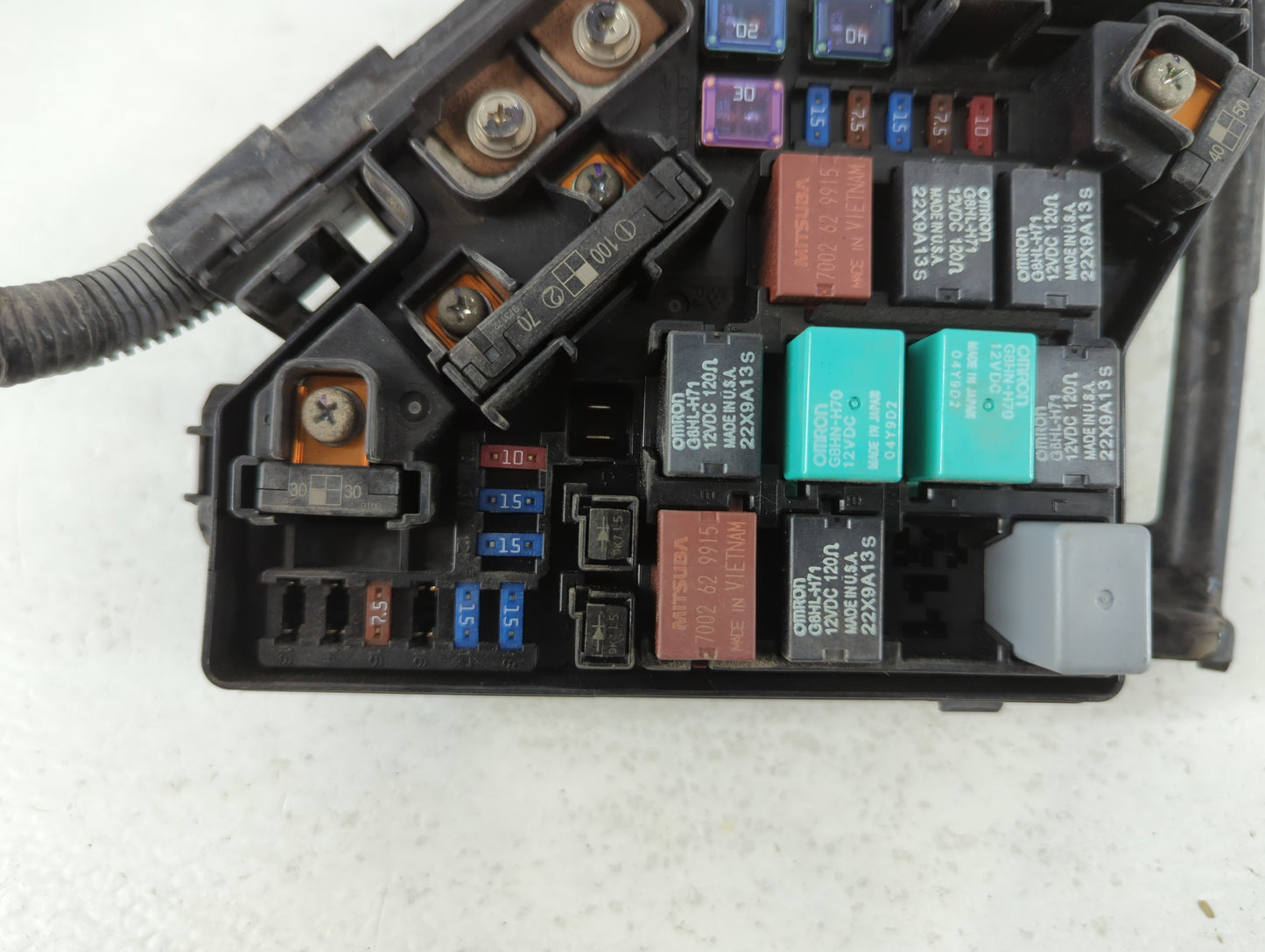 2008-2011 Honda Civic Fusebox Fuse Box Panel Relay Module P/N:SVA-A031 Fits Fits 2008 2009 2010 2011 OEM Used Auto Parts - O