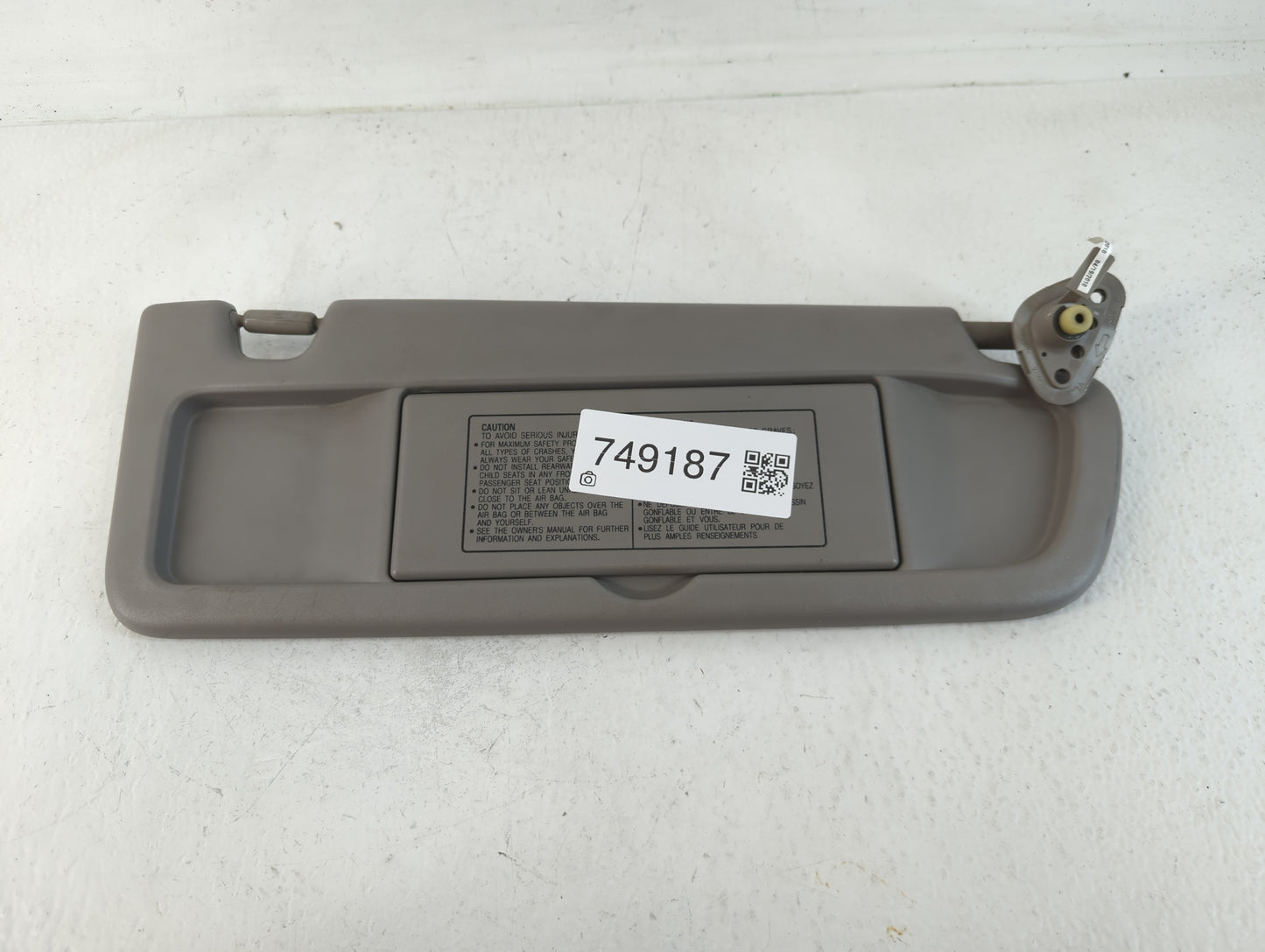 2006-2011 Honda Civic Sun Visor Shade Replacement Passenger Right Mirror Fits Fits 2006 2007 2008 2009 2010 2011 OEM Used Au