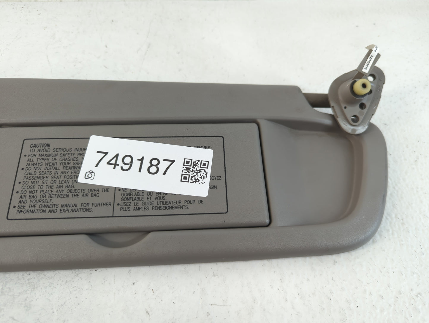 2006-2011 Honda Civic Sun Visor Shade Replacement Passenger Right Mirror Fits Fits 2006 2007 2008 2009 2010 2011 OEM Used Au