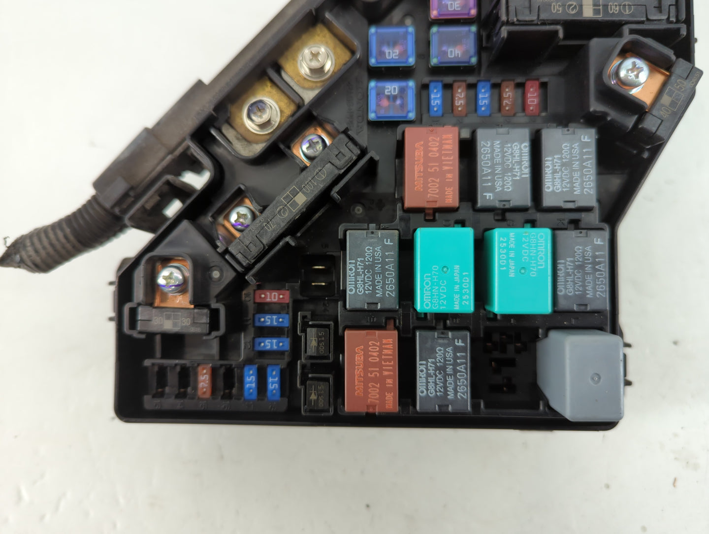 2008-2011 Honda Civic Fusebox Fuse Box Panel Relay Module P/N:NA50L36CP 100520 SNA-A412 Fits Fits 2008 2009 2010 2011 OEM Us