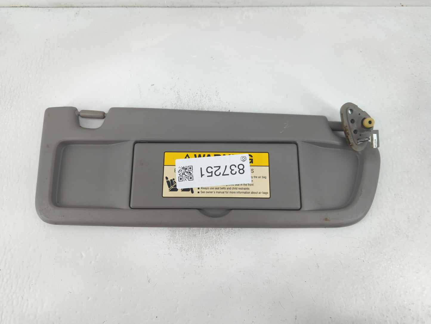 2006-2011 Honda Civic Sun Visor Shade Replacement Passenger Right Mirror Fits Fits 2006 2007 2008 2009 2010 2011 OEM Used Au