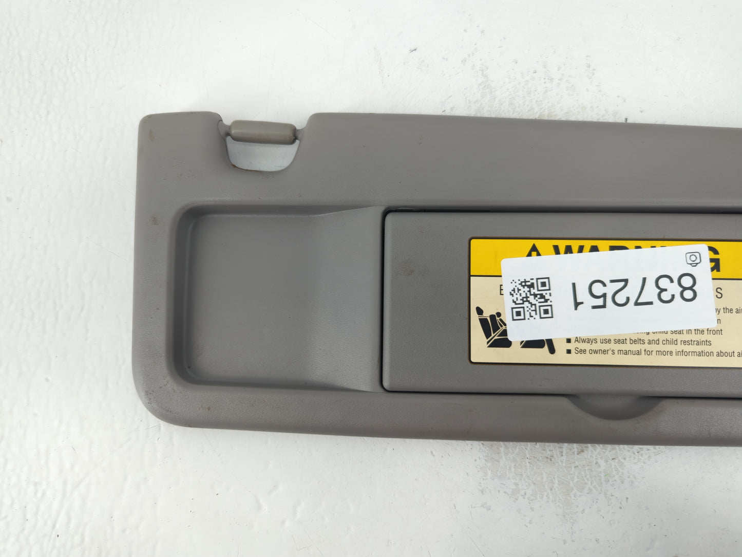 2006-2011 Honda Civic Sun Visor Shade Replacement Passenger Right Mirror Fits Fits 2006 2007 2008 2009 2010 2011 OEM Used Au