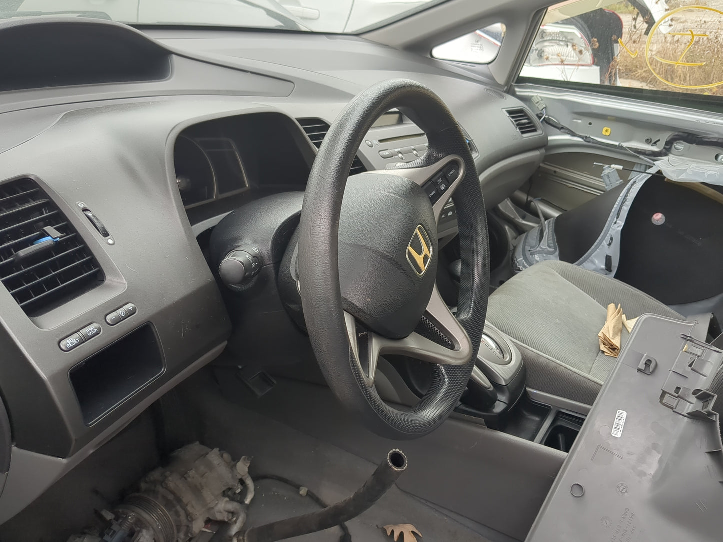 2006-2011 Honda Civic Air Bag Driver Left Steering Wheel Mounted - Oemusedautoparts1.com