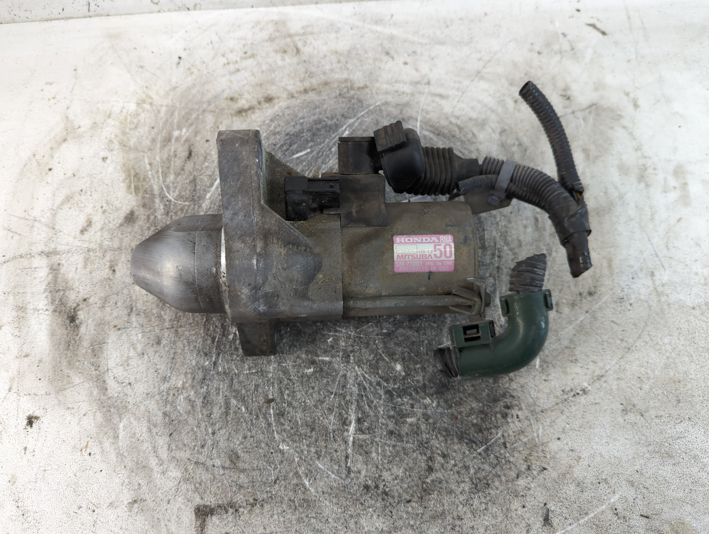 2006-2011 Honda Civic Car Starter Motor Solenoid OEM P/N:SM-71001 Fits Fits 2006 2007 2008 2009 2010 2011 OEM Used Auto Part