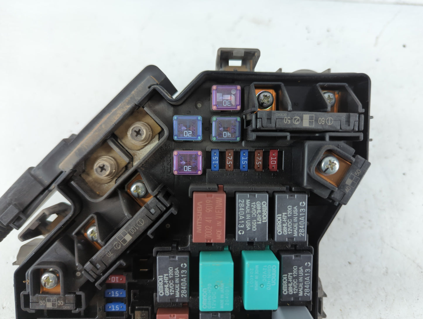 2008-2011 Honda Civic Fusebox Fuse Box Panel Relay Module P/N:SNA-A312 Fits Fits 2008 2009 2010 2011 OEM Used Auto Parts - O
