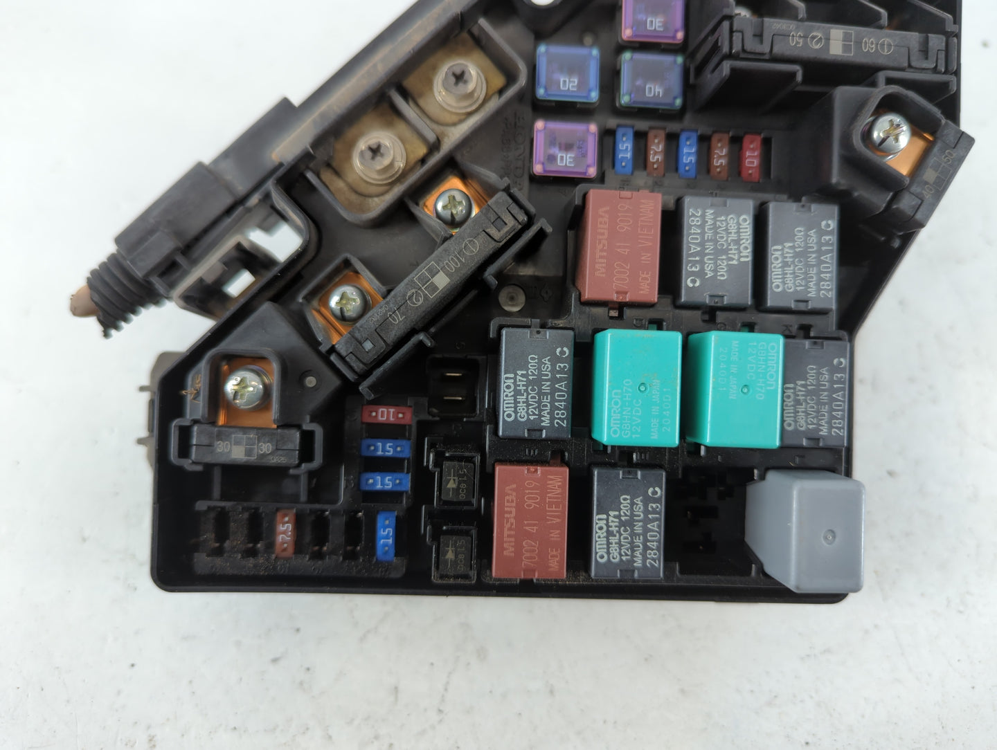 2008-2011 Honda Civic Fusebox Fuse Box Panel Relay Module P/N:SNA-A312 Fits Fits 2008 2009 2010 2011 OEM Used Auto Parts - O