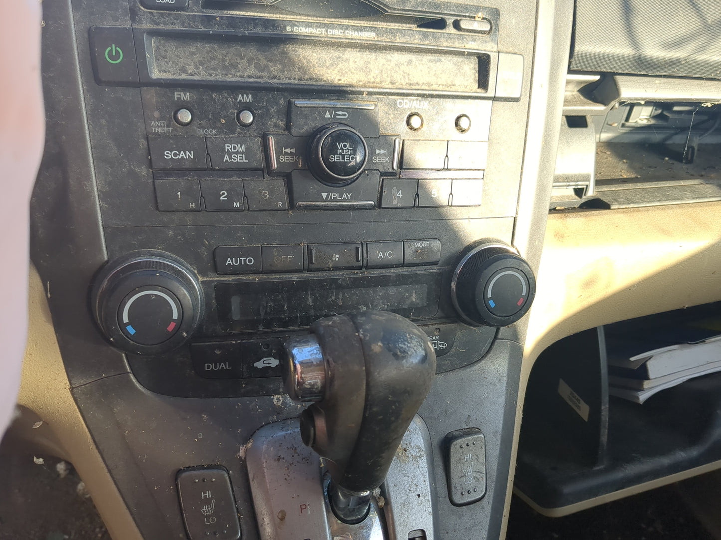 2010-2011 Honda Cr-V Climate Control Module Temperature AC/Heater Replacement Fits Fits 2010 2011 OEM Used Auto Parts - Oemu