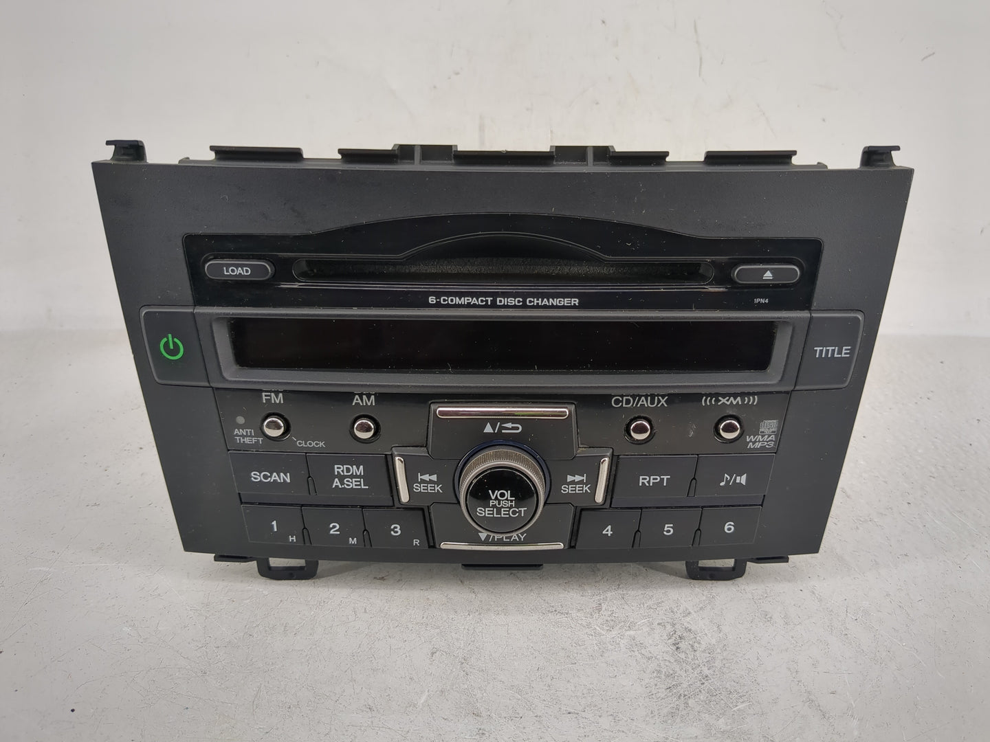 2010-2011 Honda Cr-V Radio AM FM Cd Player Receiver Replacement P/N:39100-SWA-A111-M1 Fits Fits 2010 2011 OEM Used Auto Part