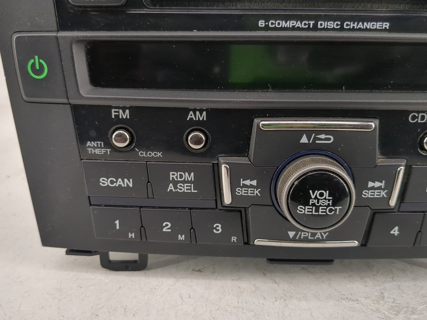 2010-2011 Honda Cr-V Radio AM FM Cd Player Receiver Replacement P/N:39100-SWA-A111-M1 Fits Fits 2010 2011 OEM Used Auto Part