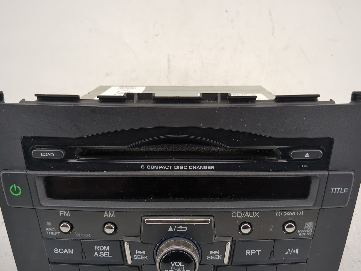 2010-2011 Honda Cr-V Radio AM FM Cd Player Receiver Replacement P/N:39100-SWA-A111-M1 Fits Fits 2010 2011 OEM Used Auto Part